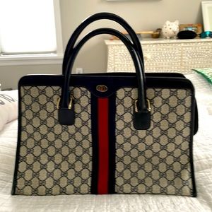 Gucci | Authentic Vintage Ophidia GG Top Handle Tote Bag